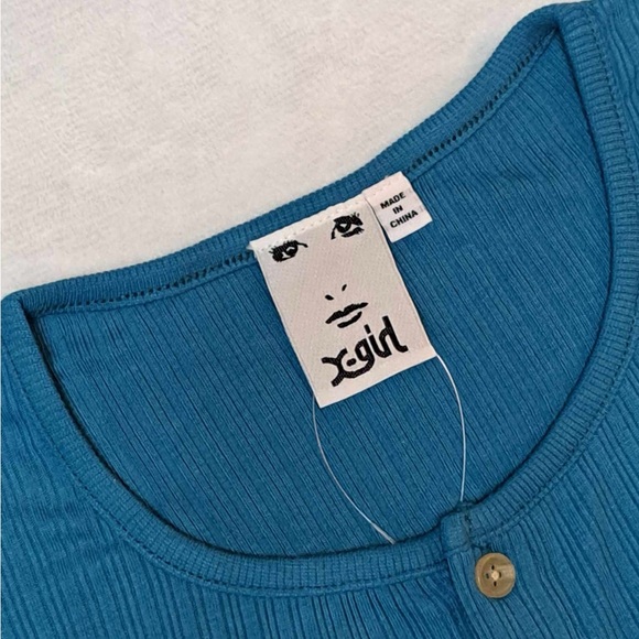 X-Girl Womens Oval Logo Cardigan - Women's size MEDIUM - Picture 5 of 12